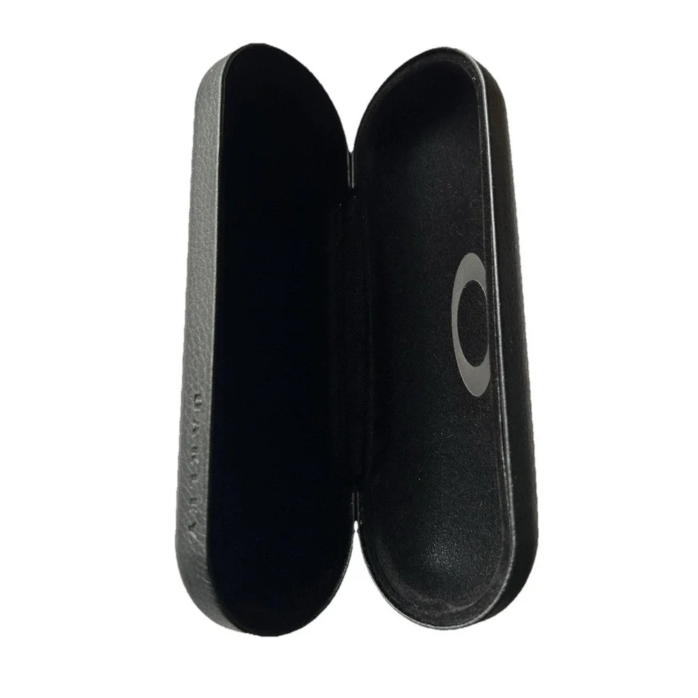 Cool Convenient Travel Black Faux Leather Oakley Hard Shell Glasses Eyewear Case